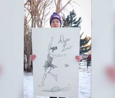 Team USA Figure Skaters Receive Custom Italian Ink Portraits at 2026 Milan Olympics