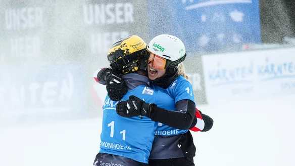 Austria Wins Simonhöhe Mixed Team Snowboard World Cup by 0.52s